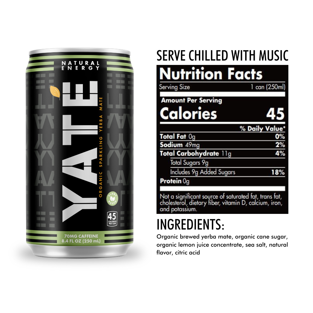 Yaté Sparkling Yerba Mate